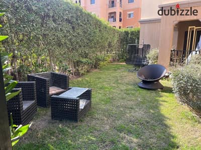 Super Lux Fully Furnished 3Bed Garden Apartment with Master Room in Mivida New Cairo 5th Settlement