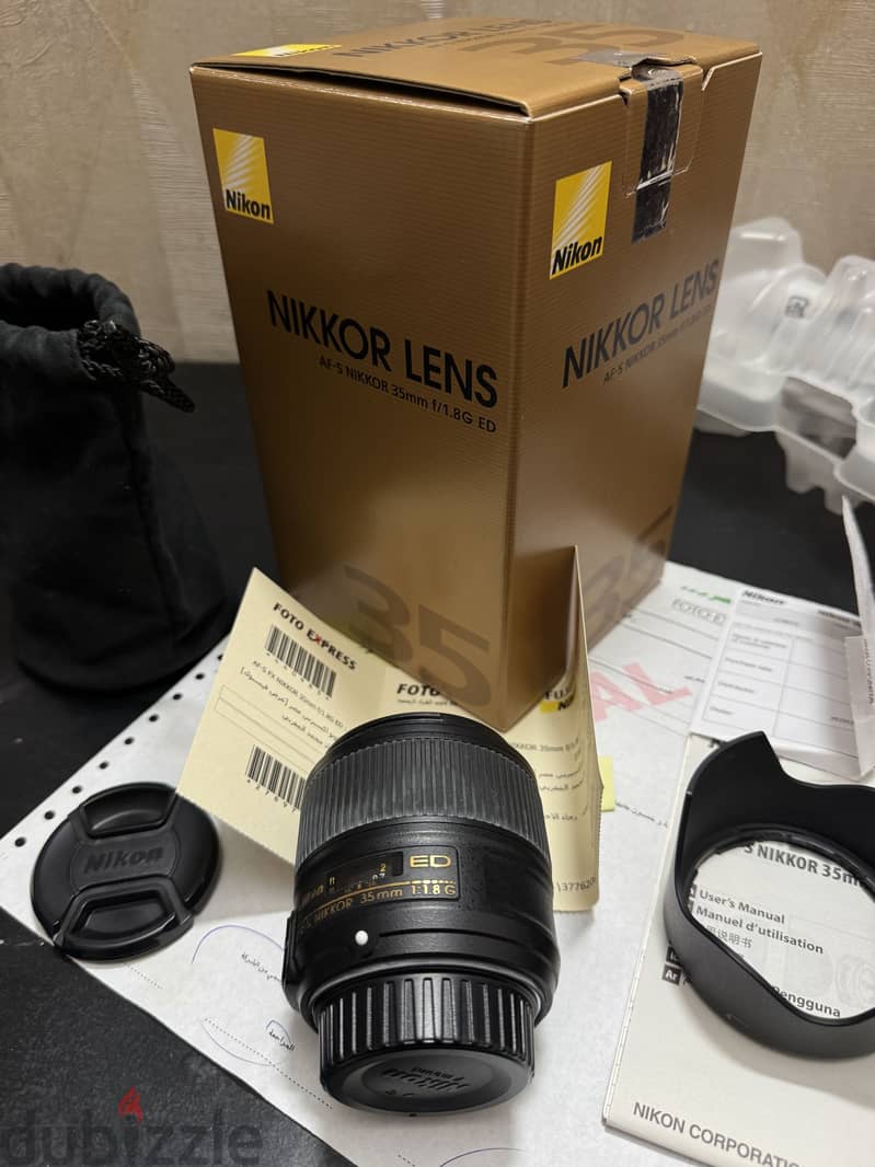 Nikon 35m 1.8 ED Auto 4
