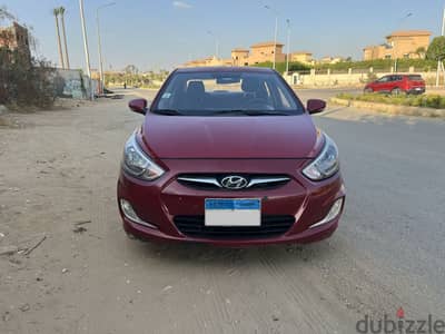 هيونداي أكسنت 2017 Hyundai Accent 2017 فئه تانيه مالك اول من الزيرو