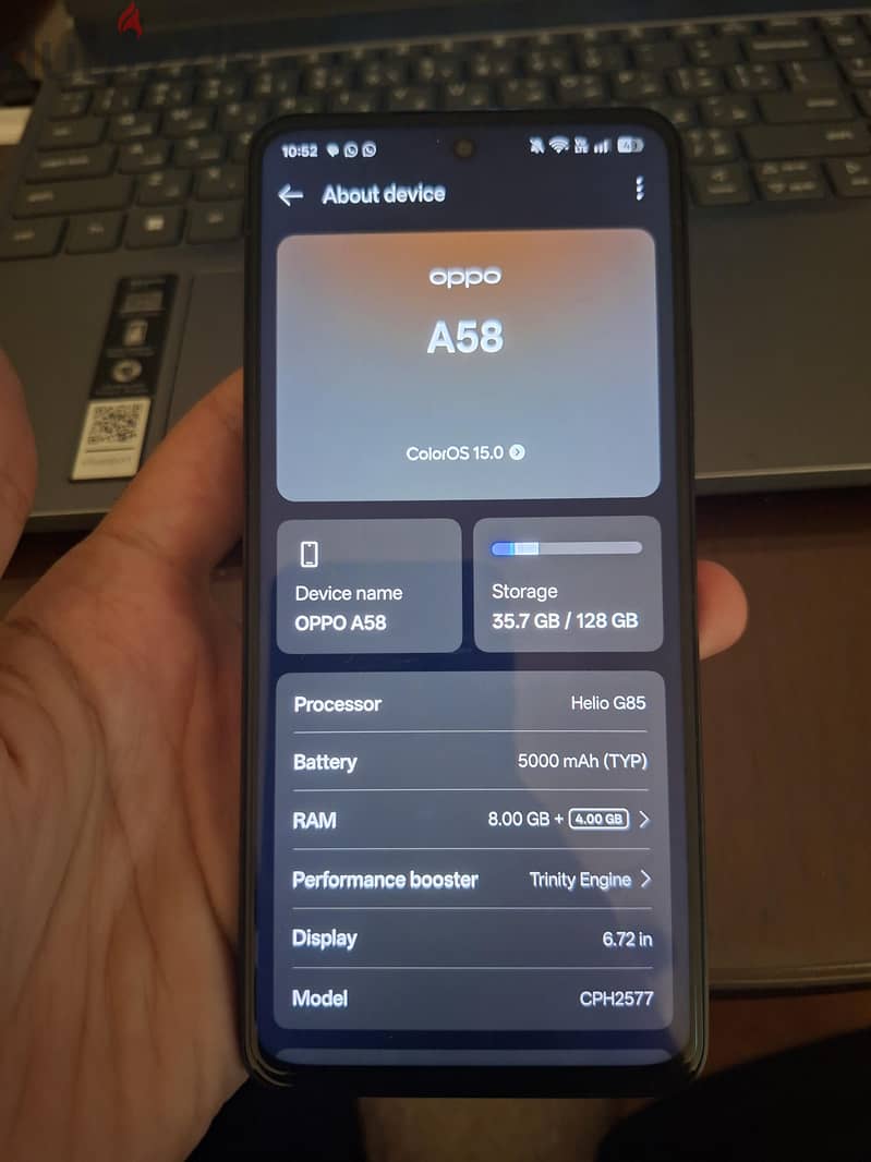 OPPO a58 5