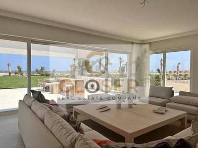 بخطة اقساط مرنه امتلك شاليه بمقدم5% متشطب بالكامل+ACs بقريه Silver Sands الساحل الشمالي