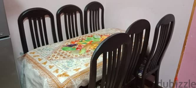 سفرة للبيع 6 كراسي