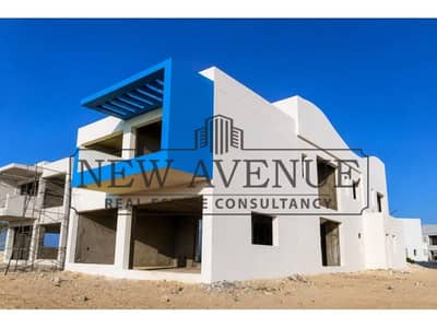 Standalone Villa in North Coast with Immediate Delivery , Featuring a Direct Lagoon View and Stunning Sea View - Bo Island