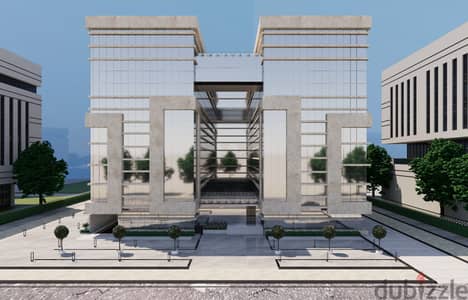 مكتب للبيع في العاصمة الادارية الحي المالي - رخصة مشروع B GATE