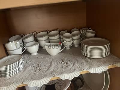 طقم صيني استعمل مره الماني Gerold Porzellan  Bavaria Made in Germany