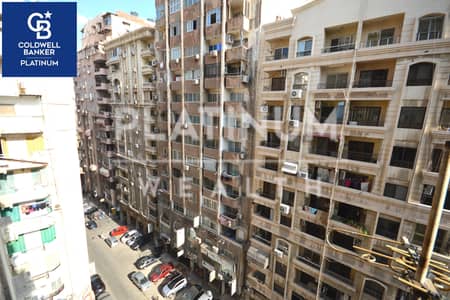 فيو مفتوح كاملة العدادات شقة للبيع 145 م ,سموحة