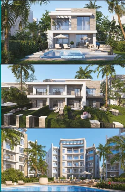 The best price for owning a sea view townhouse villa directly (Sea View) in the North Coast