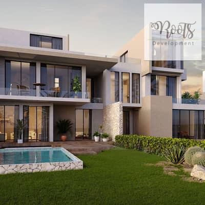 للبيع فيلا بحديقة استلام فوري على اللاندسكيب، في كمبوند أو ويست -اكتوبر  For Sale Villa with Garden Landscape View, Ready To Move ,in O West,October