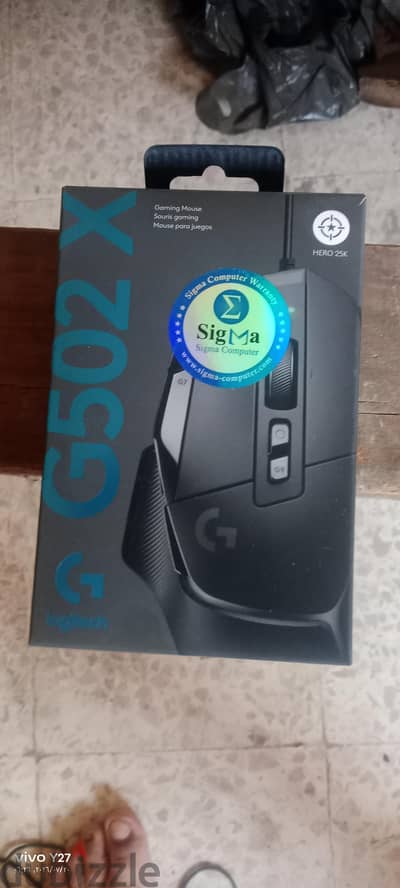 ماوس جيمنج G502X اعلى فئه من نوعه 25000 DBR