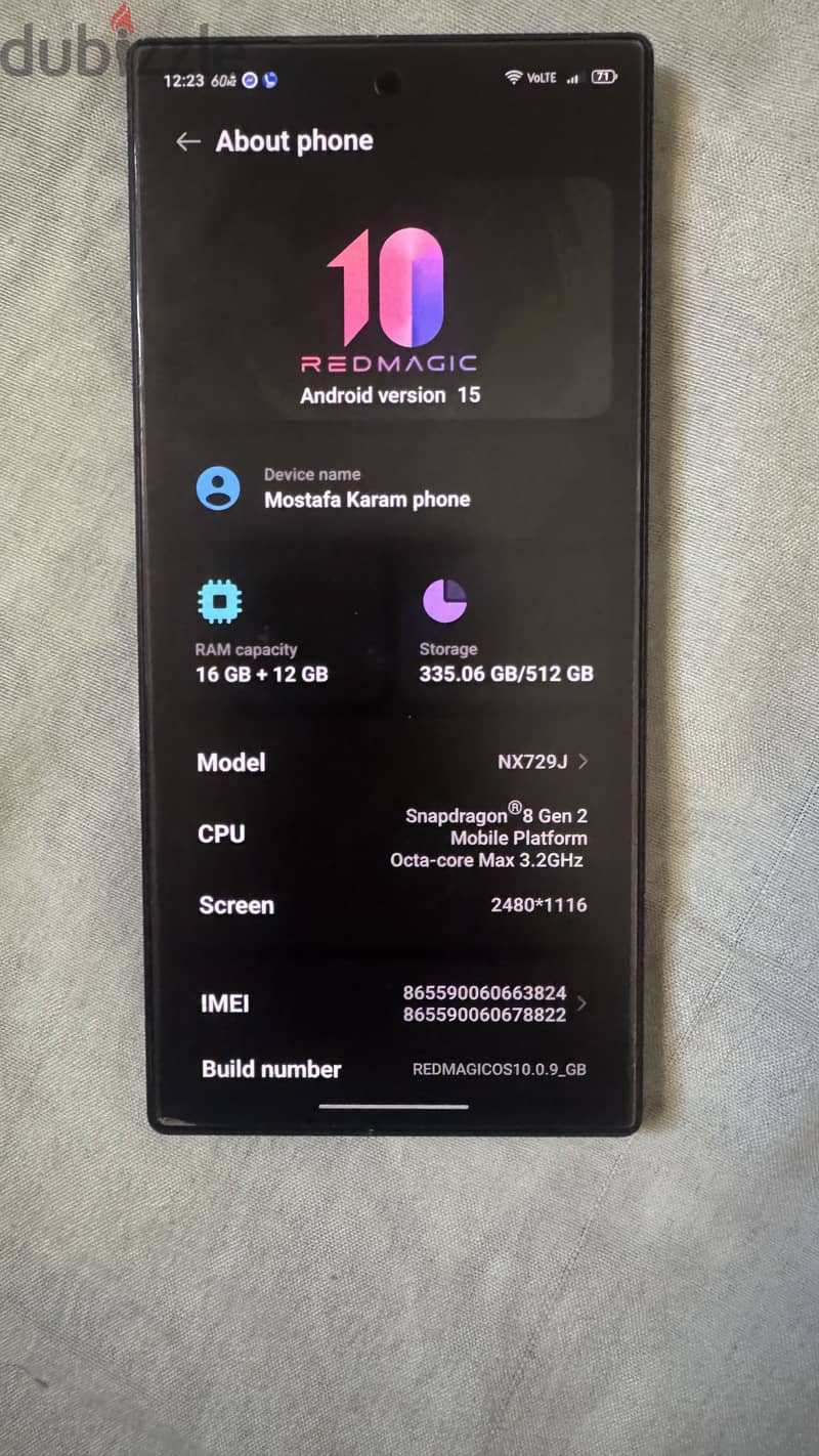 ZTE Red Magic 8 Pro 7