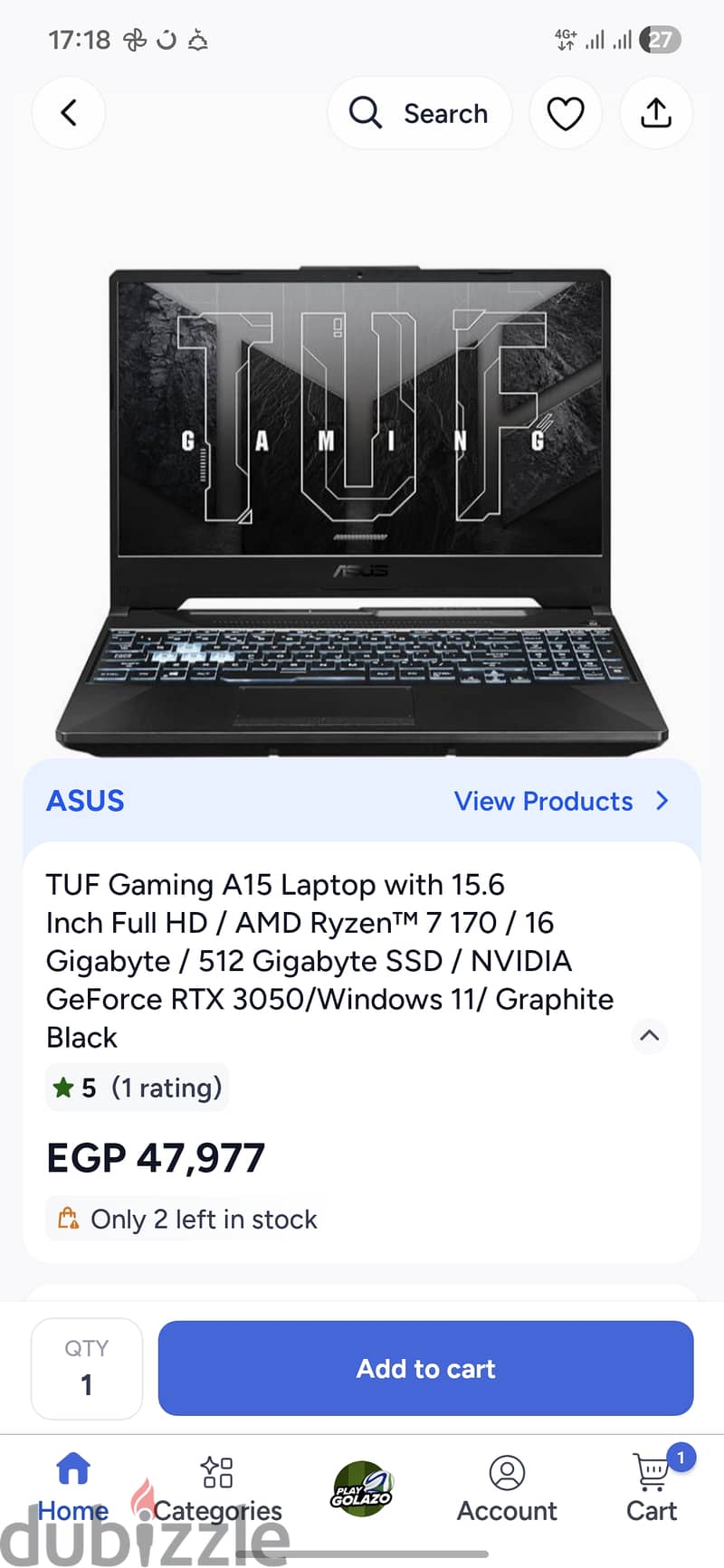 Asus tuf a15 fa506ncq 1