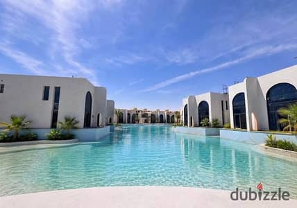 Fully Finished Chalet with ACs & Lagoon View for Sale in June by Sodic, Ras El Hekma – North Coast