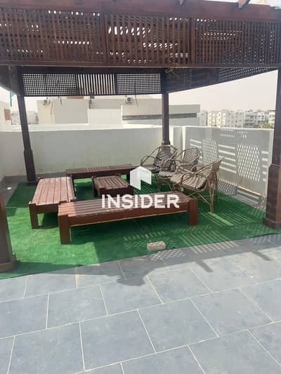 First Floor Studio with Roof for Rent | Fully Air Conditioned | Brand New Super Lux Furniture | Near Pool | Walking Distance to the Beach