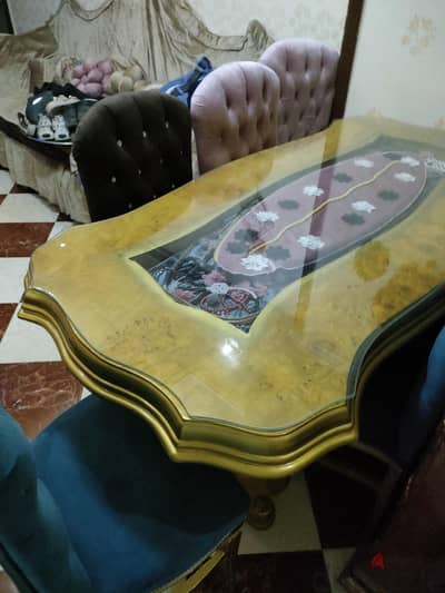 سفرة  ٦ كراسي