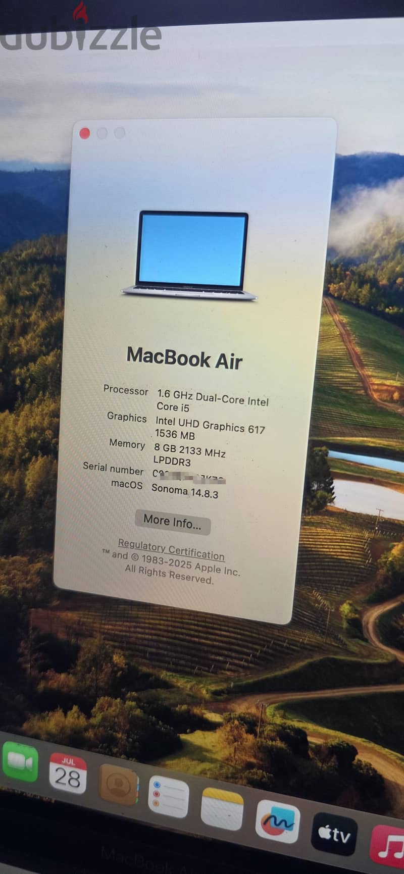 MacBook air 2018 1