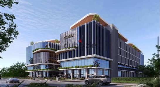 مكتب للبيع بمساحه 43م فيSIA Mall اكتوبر علي المحور المركزي دايركت دقيقه من ميدان الحصري بسعر تنافسي وانظمه سداد تصل 100شهر Al-Hosary Square 6 October