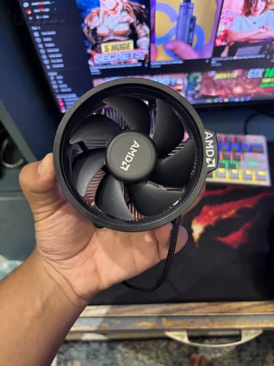 Ryzen stock cooler + thermal paste