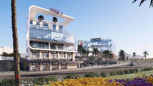 Shop for sale with an area of 35m with the lowest down payment and the longest repayment period in CAZA MALL in the heart of October Gardens with distinctive discounts October gardens