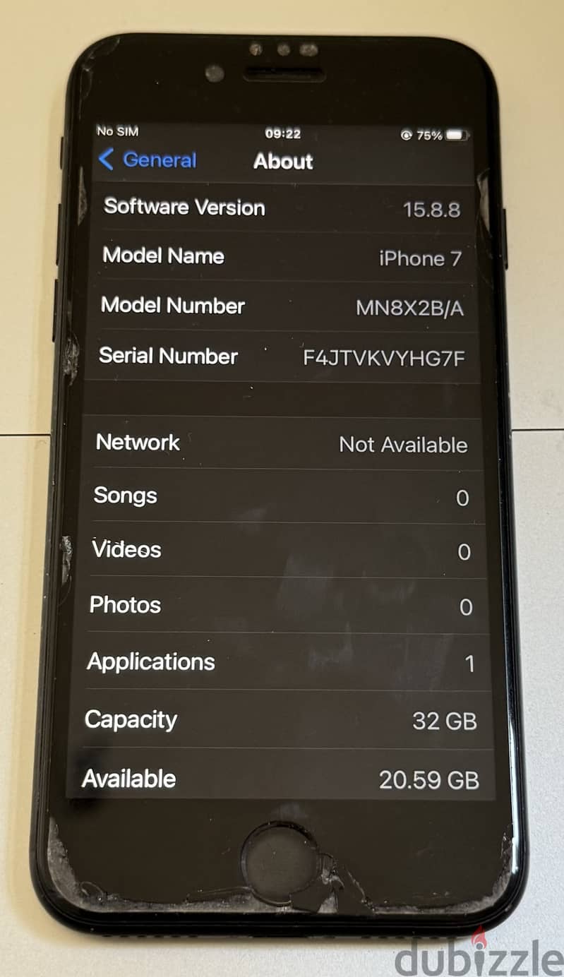 iPhone 7 - 32 GB 1