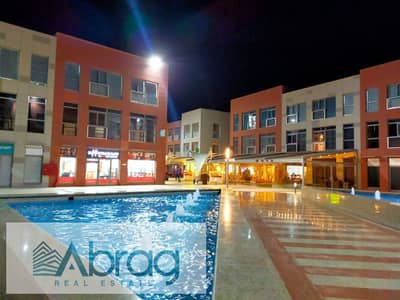 For rent an office of 80m with furniture and air conditioning in the courtyard inside Sheikh Zayed