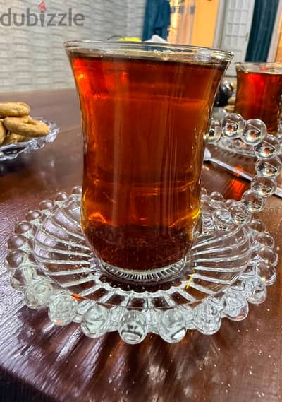 طقم كاسات شاي