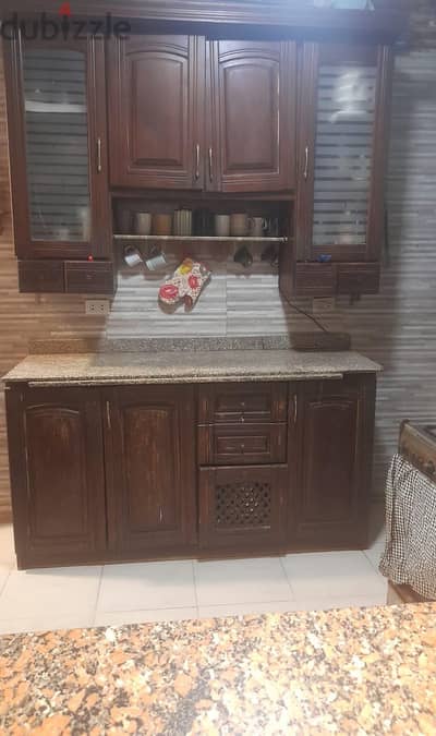 مطبخ 4 قطع فوق وتحت