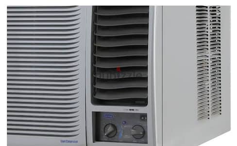 للبيع مكيف شباك كارير جديد بالكرتون ٢،٢٥ حصان لم يستعمل