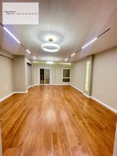 Apartment for sale, hotel finishing, with a view of the garden, in the most prime location of the 5th Settlement-American University - New Cairo