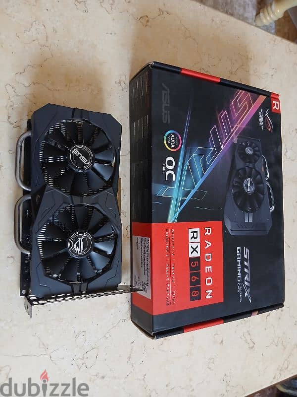 Rx 560 4g Asus gaming 4