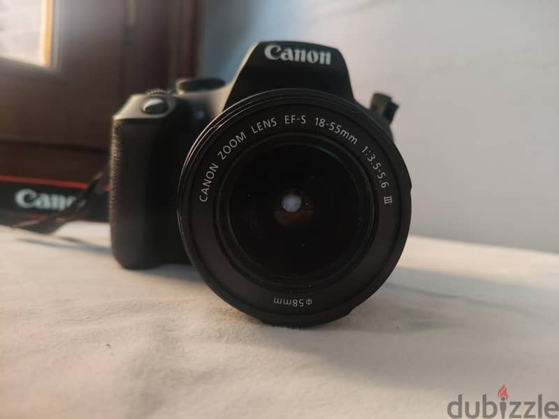 Canon eos 2000 D used ( with it's lens and accessories) 1