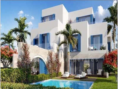 تاون هاوس متشطب بالكامل للبيع فى نايا في راس الحكمه من تطوير بالتقسيط علي 10 سنوات لفتره محدوده وبسعر مميز باطلاله كامله علي البحر