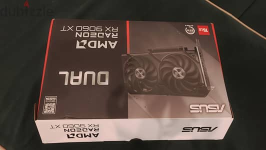Rx 9060xt 16gb شراء من شهر بالفاتورة والمشملات