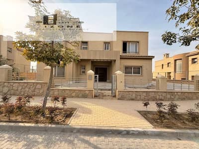 أفضل سعر فيلا استاندالون للبيع في بالم هيلز قطامية PK1 القاهرة الجديدة New Cairo 620 متر مباني و1620 متر أرض 5 غرف نوم
