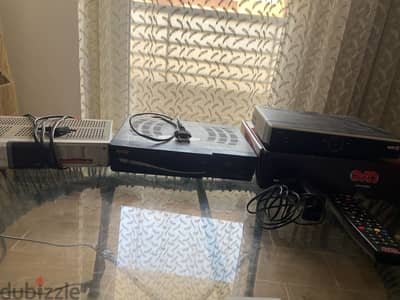 مجموعة رسيفرات مختلفة (OSN - Astra - ART)