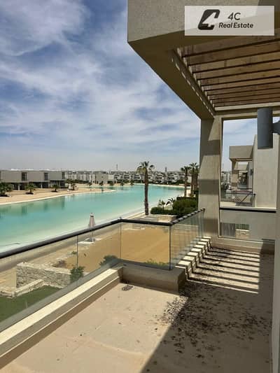 Purchase a fully finished resale chalet at Azha Ain Sokhna—priced below market rates—prime layout and a direct pool view It is ready for viewing