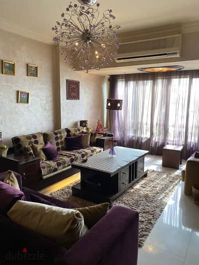 Furnished apartment for rent in Nyrko, the fifth section, 125m, two rooms, bathroom, third floor, fully air-conditioned, excellent location