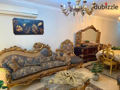 شقة مفروشة للإيجار في وصال ريزيدنس | 170م | 3 غرف نوم | 3 حمامات | فيو جاردن غير مجروح | موقع مميز داخل الكمبوند