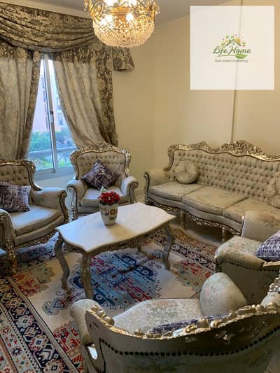 Furnished apartment for rent in Al-Rehab with three bedrooms near the old market