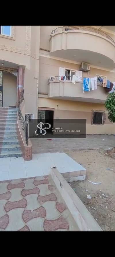 Apartment for sale in neighborhood 22, semi-finished, area 180 square meters, ground floor, tenth of Ramadan