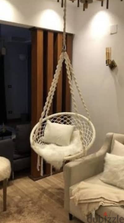 Macrame swing