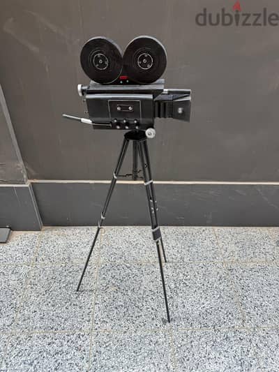 Vintage Movie Camera Decor