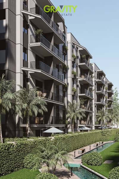 Own your apartment with a down payment of 105,000 with Ilcazar, the first of its kind in the New Administrative Capital (R4), with monthly installment
