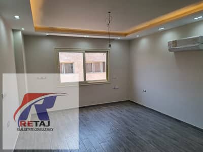 New apartment for rent, ultra-super-lux finished, in Taj City Compound, First Settlement.