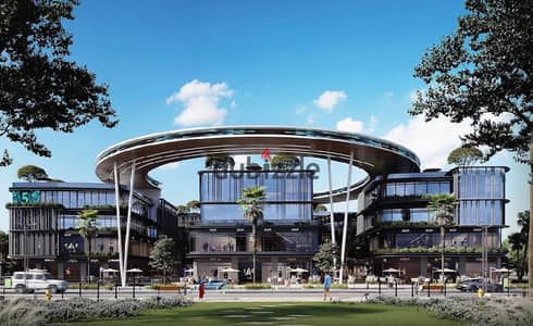 مكتب اداري للبيع بمساحه 55م بسعر استثماري بأقل مقدم واطول فتره سداد في CONNECT4 MALL في قلب حدائق أكتوبر بخصومات مميزه October gardens