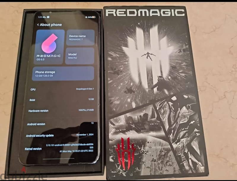 ZTE Red Magic 7 Black 1