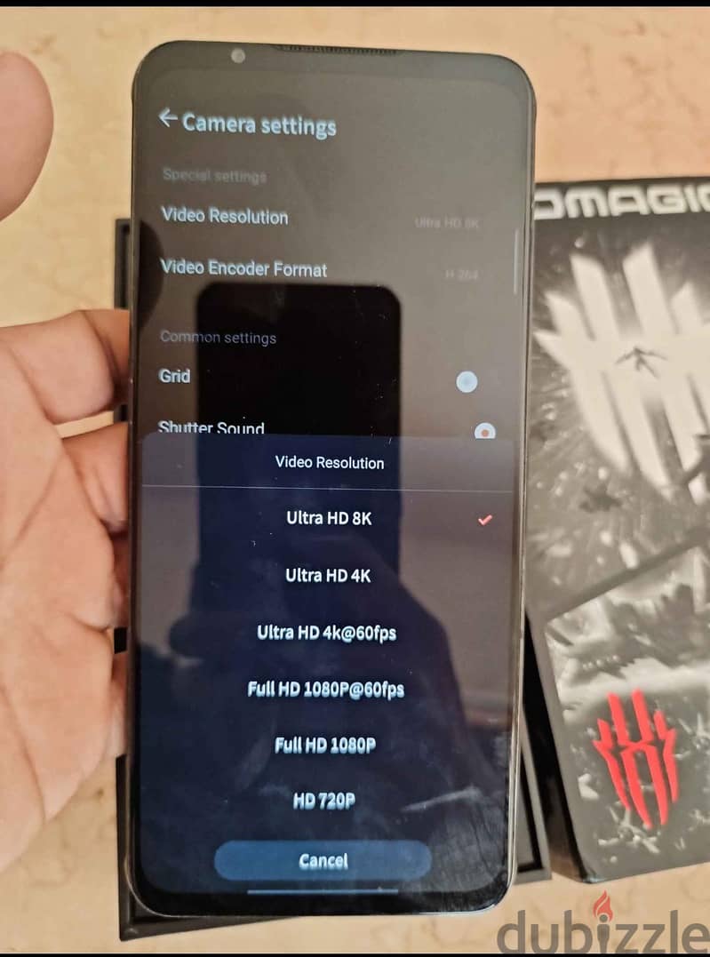 ZTE Red Magic 7 Black 3