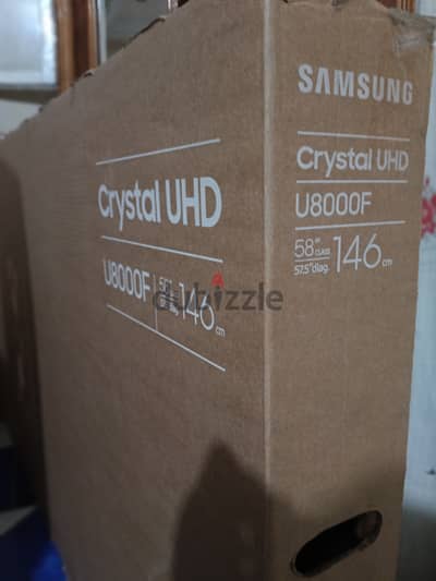 58 UHD Crystal Smart Samsung tv used like New
