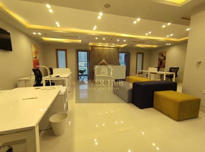 A premium fully furnished administrative office is now available for rent in Capital Business Park, Sheikh Zayed, offering a prime 4th-floor location