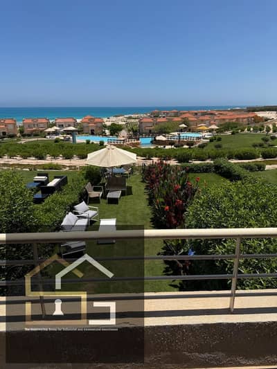 One of the best locations  for sale twin house in the telal  North Coast 2nd row sea view
