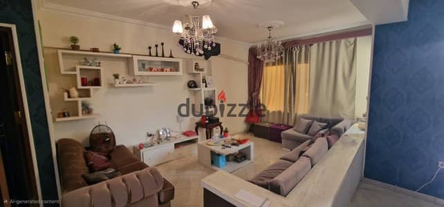 Furnished apartment for rent in Zahraa Maadi in a prime location